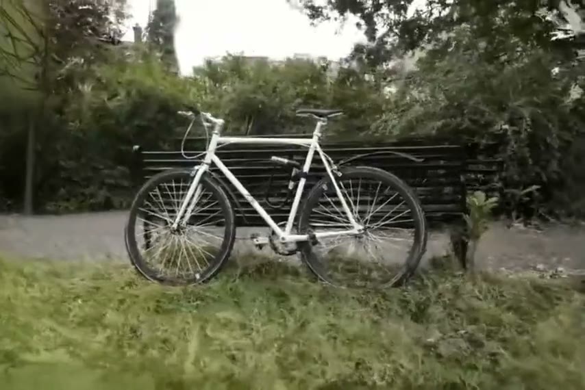 Bicycle scene